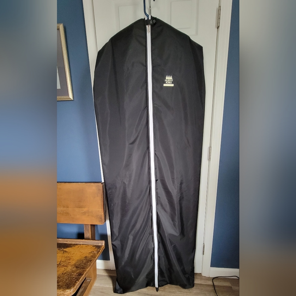 72" / 6ft Black Garment Bag